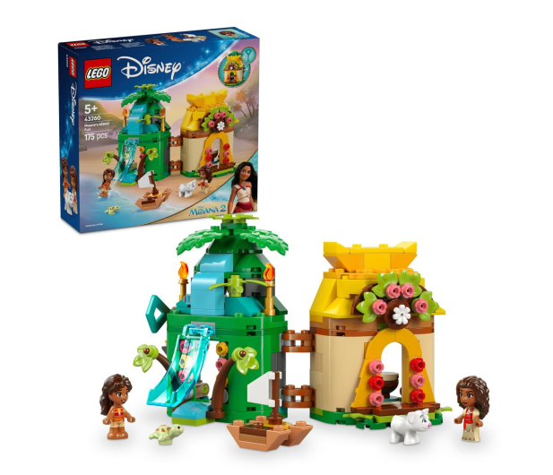 LEGO Disney Princess 43260 Zabawy Vaiany na wyspie - 1298080 - zdjęcie 10